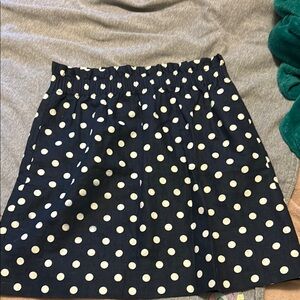 J Crew Polka Dot Mini Skirt with pockets